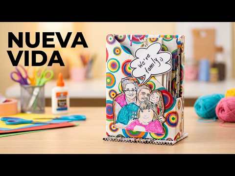 Reutilizando Y Reciclando Cajas De Cereal / Regreso A Clases