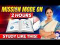 Study Like This For 8 Hours Daily Deep Work Method Dr Tanu Jain Ma Am Tathastuics