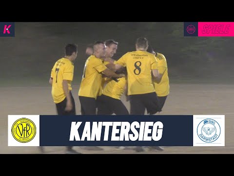 Pokal-Spektakel: Eberstadt schlägt DJK deutlich | VfR Eberstadt - DJK/SSG Darmstadt (Kreispokal)