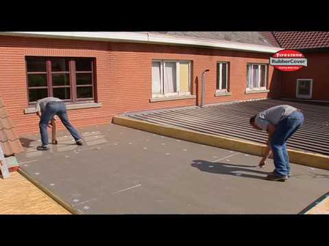 Waterproofing a Flat Roof with Firestone RubberCover - EPDM Roofing Made Easy