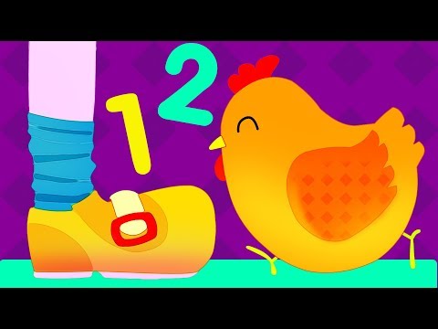 One Two Buckle My Shoe Song for Kids | Learn to Count 1 2 3... (with Lyrics)