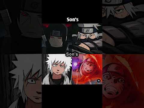 [Father's] [Son's] #naruto #itachi #kakashi #jiraiya #narutoshippuden #sumertimesadness #shorts #4