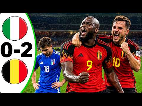 Italien 0:2 Belgien: Godts und Lukebakio verderben Mancinis Rückkehr (Alle Tore und Highlights)