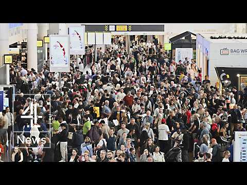 Heathrow among airports hit by major delays after possible cyber attack