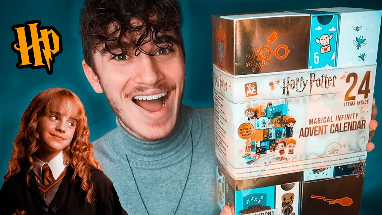 UNBOXING CALENDRIER DE L'AVENT HARRY POTTER MAGIQUE (Peluches, Papeterie & Surprises)