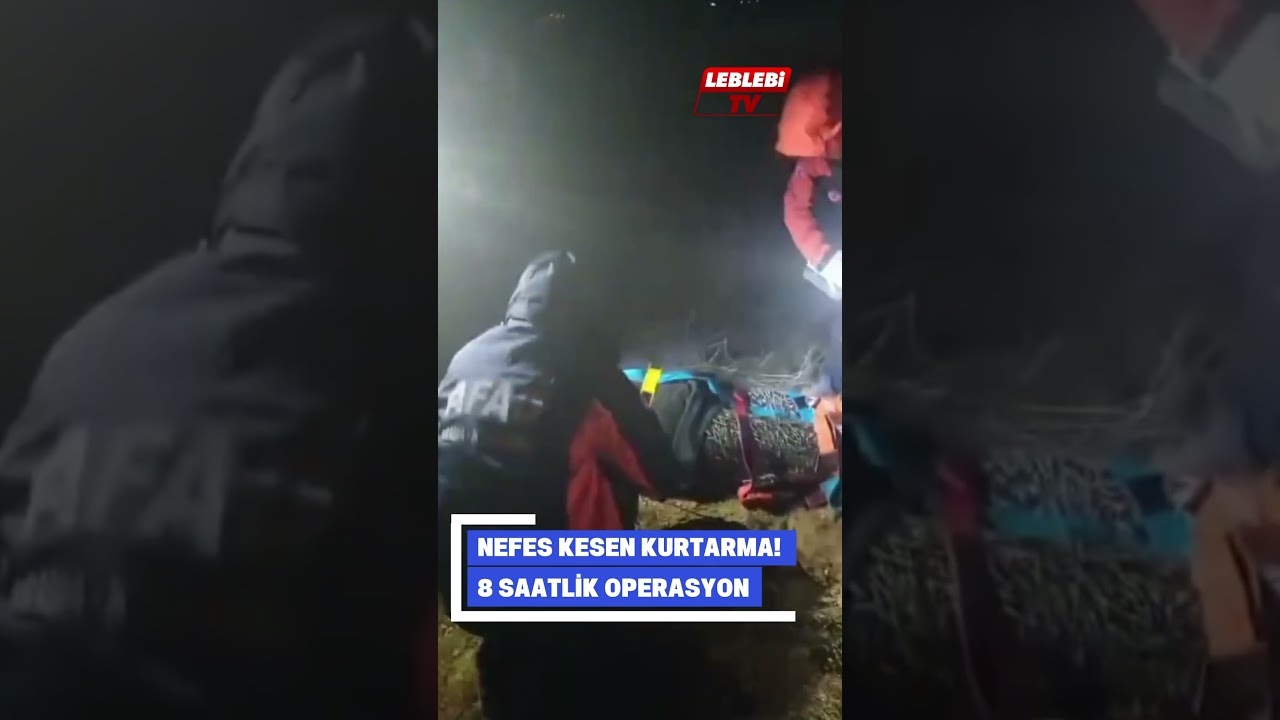 Nefes Kesen Kurtarma! 8 Saatlik Operasyon