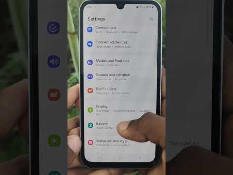 Smart lock settings in Samsung Galaxy A15 Smartphone #5minutestech #samsunga15