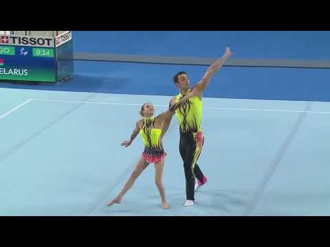 World Games 2017 Poland - Beiakou Artur&Volha Melnik - Balance routine