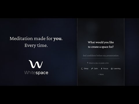 Whitespace: Sleep Learn Focus video preview