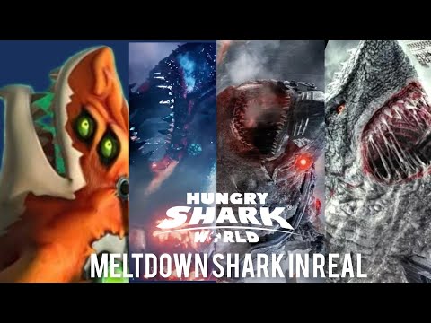 NEW MELTDOWN SHARK IN REAL! - Hungry Shark World