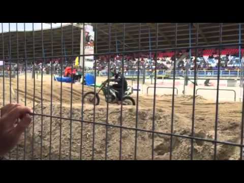 The crash of Max Anstie in Assen.