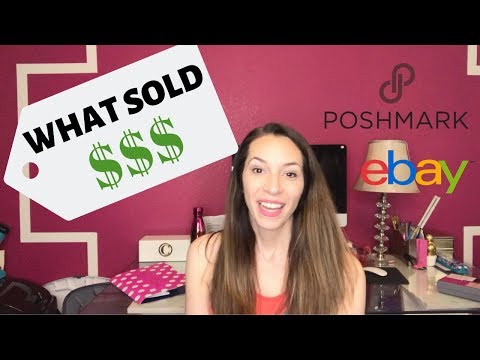 What Sold on Poshmark & Ebay | July 1-10 | $394 Pure Profit