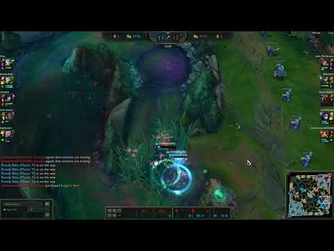 Rengar Kills Soraka After Porting Back to Base (LOL Bug)
