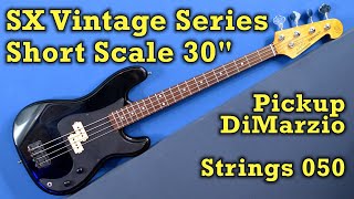 Video thumbnail for Baixo SX PBass Vintage Series Short Scale 30" by Davi Motta