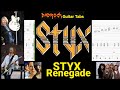 Renegade - STYX - Guitar + Bass TABS Lesson