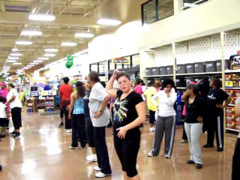 kroger englewood!!1zumba with camela from mo better studios!!!