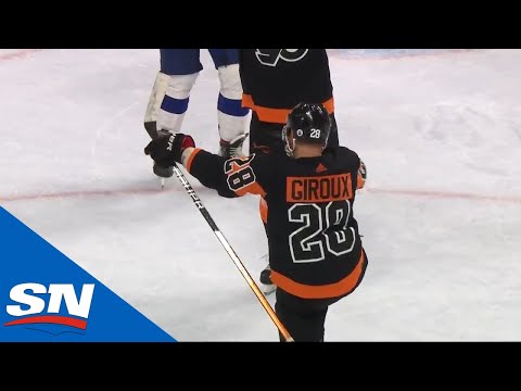 Giroux Scores With Nine Seconds Remaining To Tie Game Against Lightning
