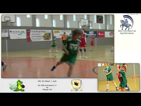 Handball MV SU West II wJD 20:31 SV GW Schwerin III vs. Plauer SV