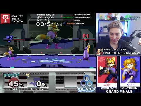 LEVO #14 - Polish (Peach) vs Lucky (Fox) - NA Finals Top 8 GF