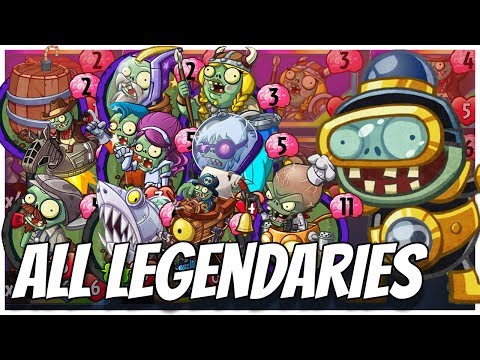 ALL Legendary Cards Challenge - Impfinity Strategy Deck| Plants vs Zombies Heroes Gameplay (6/22)