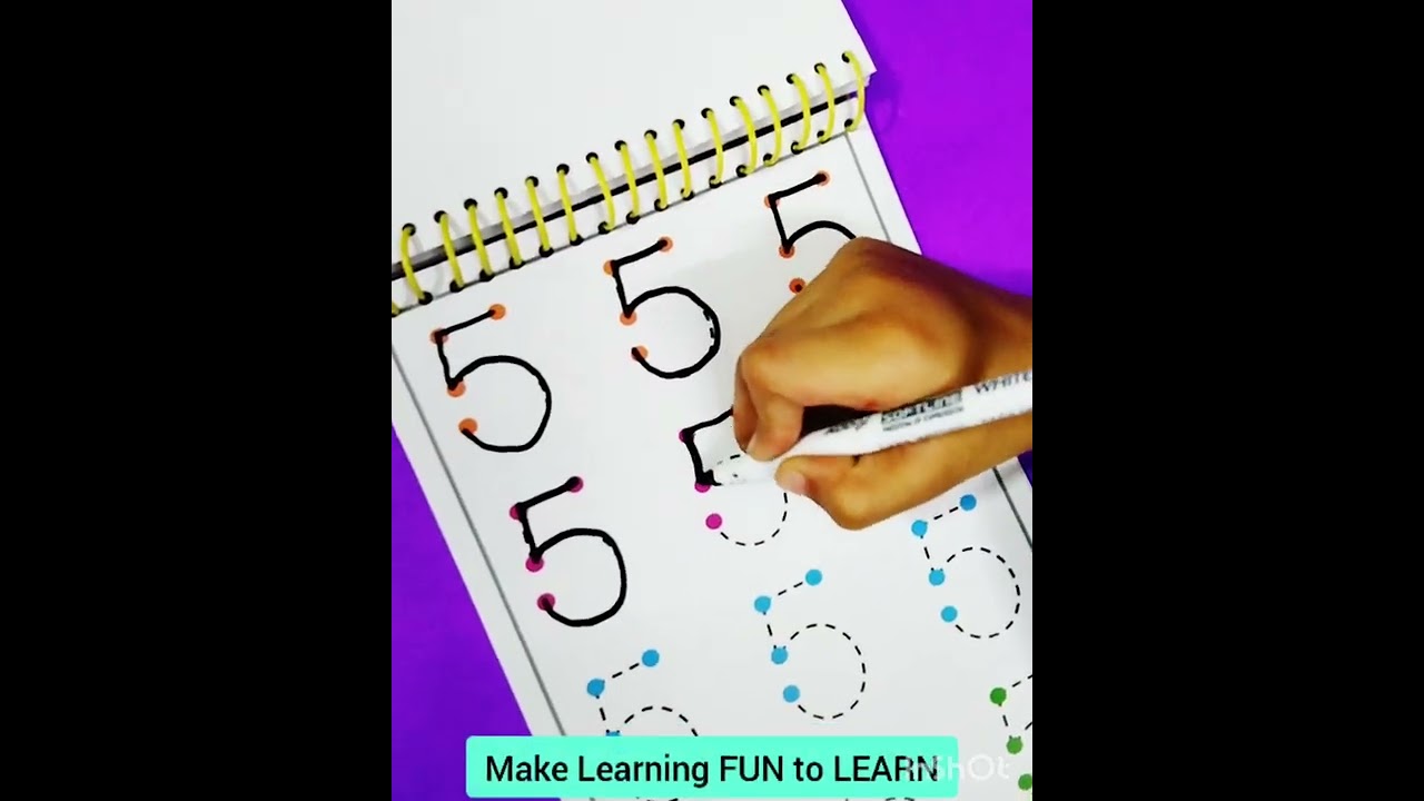 Wipe Clean Learning Book| Tracing Lines and Numbers| Pre-Writing Skill Activities