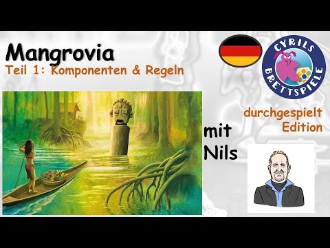 Cyrils Brettspiele - Mangrovia Brettspiel (S59E01) - Komponenten & Regeln