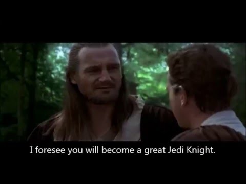 Master talking to his Padawan