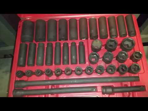 A look at the sunex 1/2" impact w/ extendions set