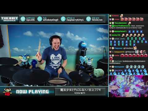 The8BitDrummer // PinocchioP - Mahou Shoujo to Chocolate (Shirakami Fubuki cover)