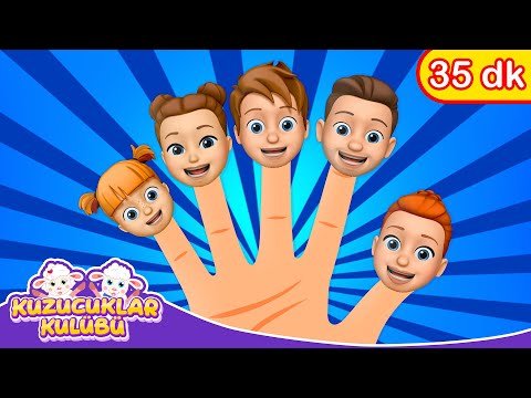 Baba Parmak Neredesin - Parmak Ailesi | Eğitici Çocuk Şarkıları | Kuzucuklar Kulübü Bebek Şarkıları