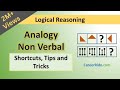 Non Verbal Analogy Tricks Shortcuts For Placement Tests Job Interviews Exams
