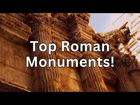 What are the preserved buildings in the Roman Empire?