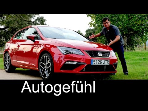 Seat Leon FR Facelift FULL REVIEW test driven new neu 2017/2018 - Autogefühl