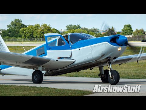 Gusty Crosswind Landings in Oshkosh! - Sunday Arrivals Part 3/5 - EAA AirVenture Oshkosh 2022