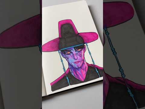 jinu demon form #kpopdemonhunters #jinu #sajaboys #netflix #drawing