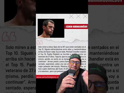 Video: Usman cree que vence a Topuria!!!