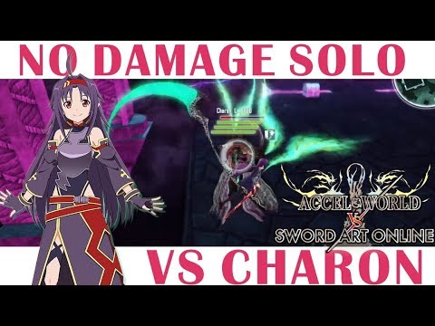 Yuuki vs Charon Lv2000 [No Damage Solo] - Accel Sword