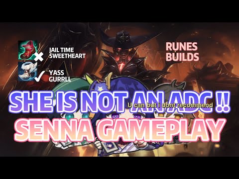 THIS IS TRULY THE BUILD FOR SENNA | FULL SENNA GAMEPLAY | [ 塞纳完整对局，装备，符文 ] #wildrift