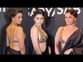 Alia Bhatt Slaying In A Hot Backless Saree At Sabyasachi S 25th Anniversary
