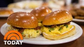 Make ‘Pepper Boy’ Bacon-Egg Sandwich, Crispy Hash Browns For Breakfast | TODAY