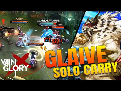 I HAVE TO CARRY ALONE!?! | WP GLAIVE | Vainglory 2025 3v3 Gameplay