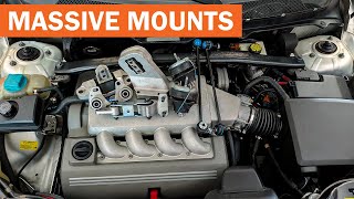 XC90 V8 Engine Mounts Fix Transmission Hard Shifts - Bonus Anti-Sway Bar Links & Driver Door Cable
