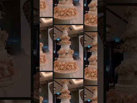 A rotating table designed for a 7-foot tall cake(50kg) as requested by a customer.