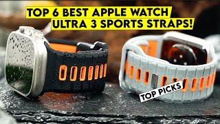 Best Apple Watch Ultra 3 Sports Straps You Need in 2025🔥