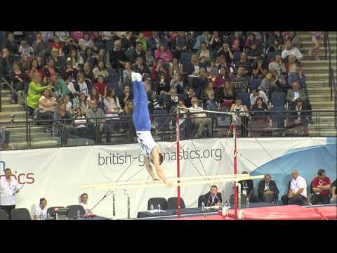 Dan Purvis- Parallel Bars - British Championships 2012 - Apparatus Final