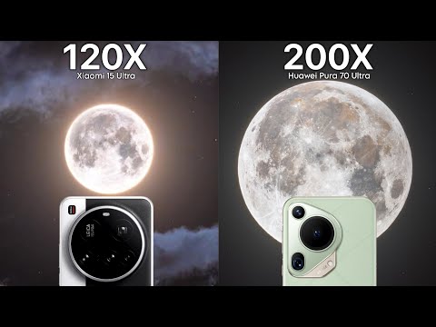 Xiaomi 15 Ultra VS Huawei Pura 70 Ultra Live Zoom Testvergleich