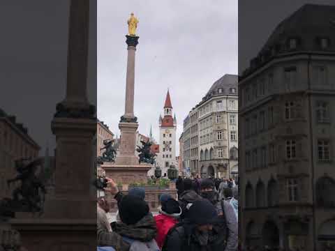 Impressionen aus München Marienplatz