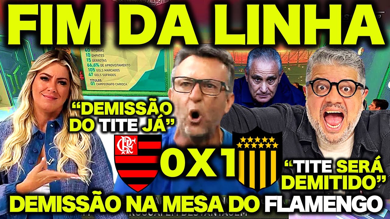 NETO PERDE A LINHA E DETONA TITE ! “TITE JÁ ESTÁ DEMITIDO do FLAMENGO ! TORCIDA NÃO AGUENTA MAIS"