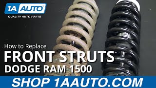 How to Replace Front Struts 06-08 Dodge Ram 1500
