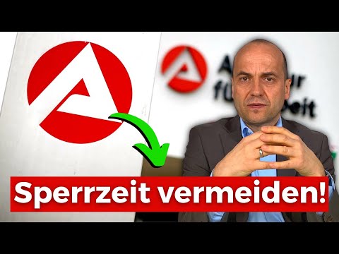 Sperrzeit bei Eigenkündigung - SO kannst du sie vermeiden!